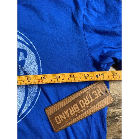 The Original Retro Brand Baseball Game Day Blue T-Shirt Kids Youth Size XL - Picture 3 of 3